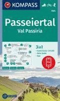 bokomslag Passeiertal, Val Passiria GPS wp D/I/E +AG