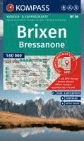 bokomslag KOMPASS Wanderkarte 56 Brixen / Bressanone 1:50.000