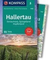 bokomslag KOMPASS Wanderführer Hallertau, Donaumoos, Spargelland, Hopfenland, 55 Touren mit Extra-Tourenkarte