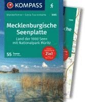 bokomslag KOMPASS Wanderführer Mecklenburgische Seenplatte, Land der 1000 Seen mit Nationalpark Müritz, 55 Touren mit Extra-Tourenkarte