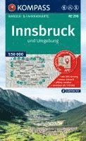 bokomslag KOMPASS Wanderkarten-Set 290 Innsbruck und Umgebung (2 Karten) 1:50.000