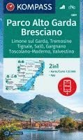 bokomslag KOMPASS Wanderkarte 689 Parco Alto Garda, Bresciano, Limone sul Garda, Tremosine, Tignale, Salò, Gargnano, Toscolano Maderno, Valvestino 1:25.000