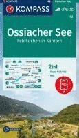 bokomslag KOMPASS Wanderkarte 62 Ossiacher See, Feldkirchen in Kärnten 1:25.000