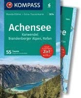 bokomslag KOMPASS Wanderführer Achensee, Karwendel, Brandenberger Alpen, Rofan, 55 Touren mit Extra-Tourenkarte