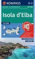 bokomslag KOMPASS Wanderkarte 2468 Isola d' Elba 1:25.000