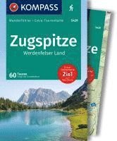 bokomslag KOMPASS Wanderführer Zugspitze, Werdenfelser Land, 60 Touren mit Extra-Tourenkarte