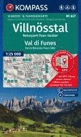 KOMPASS Wanderkarte 627 Villnösstal / Val di Funes, Naturpark Puez-Geisler / Parco Naturale Puez-Odle 1:25.000 1