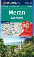 bokomslag KOMPASS Wanderkarte 053 Meran / Merano 1:25.000