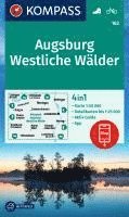 bokomslag KOMPASS Wanderkarte 162 Augsburg, Westliche Wälder 1:50.000