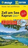 bokomslag Mayr Wanderkarte Zell am See, Kaprun XL 1:25.000