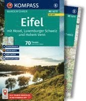 KOMPASS Wanderführer Eifel mit Mosel, Luxemburger Schweiz und Hohem Venn, 70 Touren mit Extra-Tourenkarte 1