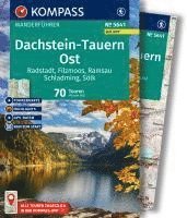bokomslag KOMPASS Wanderführer Dachstein-Tauern Ost, 70 Touren mit Extra-Tourenkarte