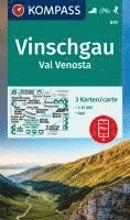 bokomslag KOMPASS Wanderkarten-Set 670 Vinschgau / Val Venosta (3 Karten) 1:25.000