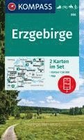 bokomslag KOMPASS Wanderkarten-Set 866 Erzgebirge (2 Karten) 1:50.000