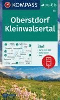 bokomslag KOMPASS Wanderkarte 03 Oberstdorf, Kleinwalsertal 1:25.000