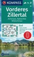 bokomslag KOMPASS Wanderkarte 28 Vorderes Zillertal 1:50.000