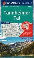 bokomslag KOMPASS Wanderkarte 04 Tannheimer Tal 1:35.000