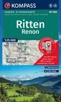 bokomslag KOMPASS Wanderkarte 068 Ritten / Renon 1:25.000