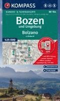 bokomslag KOMPASS Wanderkarte 154 Bozen und Umgebung / Bolzano e dintorni 1:25.000