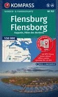 bokomslag KOMPASS Wanderkarte 707 Flensburg / Flensborg - Kappeln, Mitte des Nordens 1:50.000