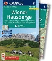 bokomslag KOMPASS Wanderführer Wiener Hausberge, 60 Touren mit Extra-Tourenkarte