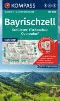 bokomslag KOMPASS Wanderkarte 008 Bayrischzell, Schliersee, Fischbachau, Oberaudorf 1:25.000