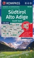 bokomslag KOMPASS Wanderkarten-Set 699 Südtirol / Alto Adige / South Tyrol (4 Karten) 1:50.000