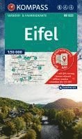 bokomslag KOMPASS Wanderkarten-Set 833 Eifel (4 Karten) 1:50.000