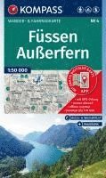 bokomslag KOMPASS Wanderkarte 4 Füssen, Außerfern 1:50.000