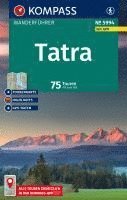 bokomslag KOMPASS Wanderführer Niedere und Hohe Tatra, 75 Touren mit Extra-Tourenkarte