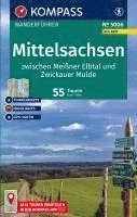 bokomslag KOMPASS Wanderführer Mittelsachsen zwischen Meißner Elbtal und Zwickauer Mulde, 55 Touren mit Extra-Tourenkarte