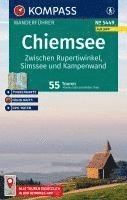 bokomslag KOMPASS Wanderführer Chiemsee, Zwischen Rupertiwinkel, Simssee und Kampenwand, 55 Touren mit Extra-Tourenkarte
