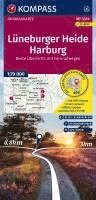 bokomslag KOMPASS Fahrradkarte 3314 Lüneburger Heide, Harburg 1:70.000