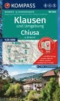 bokomslag KOMPASS Wanderkarte 059 Klausen und Umgebung / Chiusa e dintorni 1:25.000
