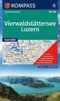 bokomslag KOMPASS Wanderkarte 116 Vierwaldstättersee, Luzern 1:40.000