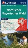 bokomslag KOMPASS Wanderkarte 195 Nördlicher Bayerischer Wald 1:50.000