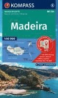 bokomslag KOMPASS Wanderkarte 234 Madeira 1:50.000