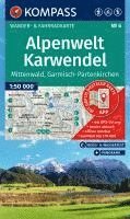 bokomslag KOMPASS Wanderkarte 6 Alpenwelt Karwendel Mittenwald, Garmisch-Partenkirchen 1:50.000