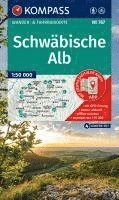 bokomslag KOMPASS Wanderkarten-Set 767 Schwäbische Alb (4 Karten) 1:50.000