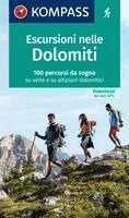 KOMPASS Wanderlust Escursioni nelle Dolomiti, Häftad