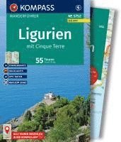bokomslag KOMPASS Wanderführer Ligurien mit Cinque Terre, 50 Touren mit Extra-Tourenkarte