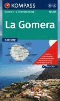 bokomslag KOMPASS Wanderkarte 231 La Gomera 1:30.000
