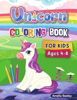 bokomslag Unicorn Coloring Book for Kids