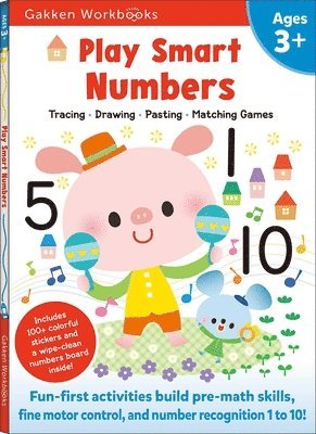 Gakken early childhood experts - Play Smart Numbers Age 3+, Häftad