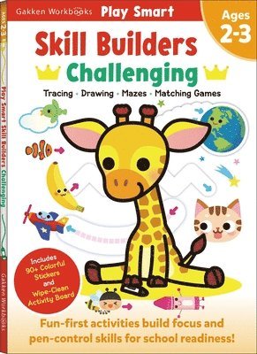 bokomslag Play Smart Skill Builders: Challenging - Age 2-3