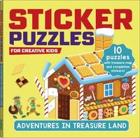 bokomslag Sticker Puzzles; Adventures in Treasureland: For Creative Kids