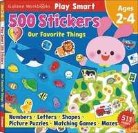 bokomslag Play Smart 500 Stickers Our Favorite Things: For Ages 2-4