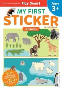 bokomslag Play Smart My First Sticker Activity Book Animals