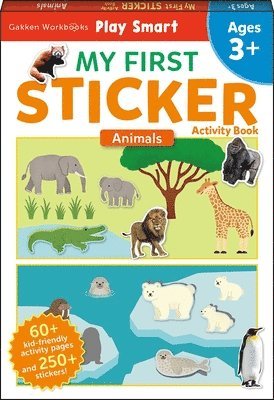 bokomslag Play Smart My First Sticker Activity Book Animals