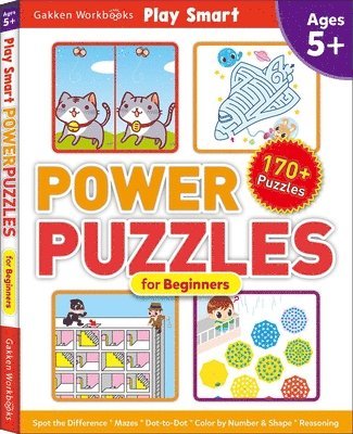Gakken Early Childhood Experts - Play Smart Power Puzzles for Beginners: Ages 5+, Häftad